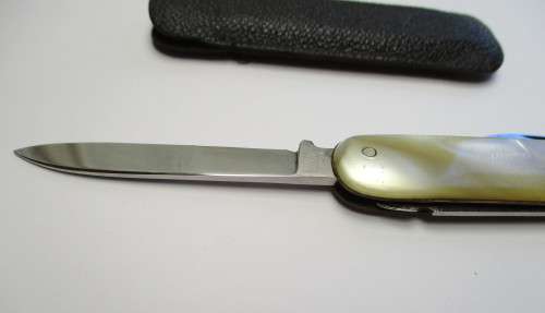 Vintage Mercedes Benz Pocket knife made by Hugo Hoppe in Solingen Germany