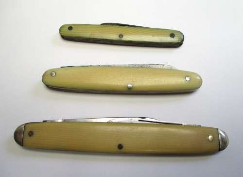 Vintage pocket knife lot