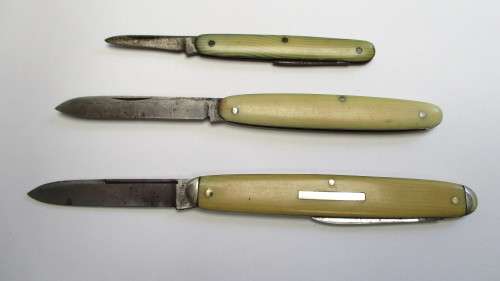 Vintage pocket knife lot