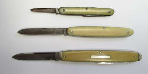 Vintage pocket knife lot