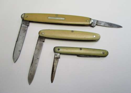 Vintage pocket knife lot