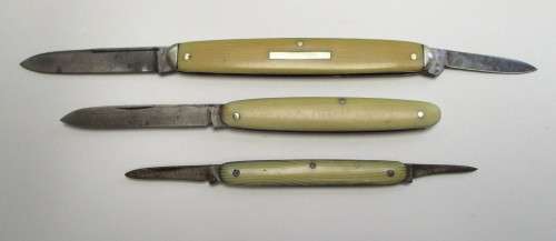 Vintage pocket knife lot
