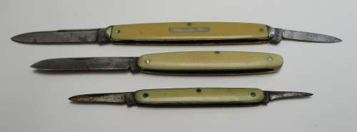 Vintage pocket knife lot