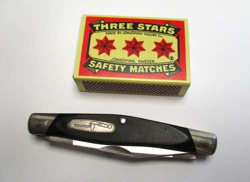 Buck 303 cadet knife - medium stockman. Made in the USA