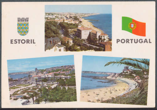 Vintage Post card -- Lisboa Portugal