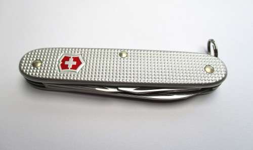 Victorinox Swiss Army -- Pioneer Silver Alox 93mm knife