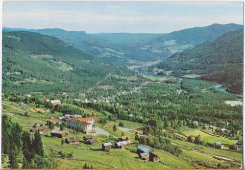 Vintage Post Card - Norway, Gor Hallingdal Valley