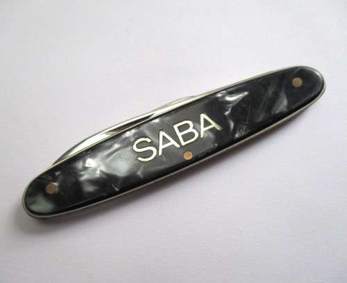 Vintage Solingen German Pocket Knife - SABA Logo