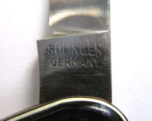 Vintage Solingen German Pocket Knife - SABA Logo