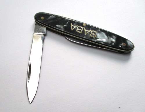 Vintage Solingen German Pocket Knife - SABA Logo
