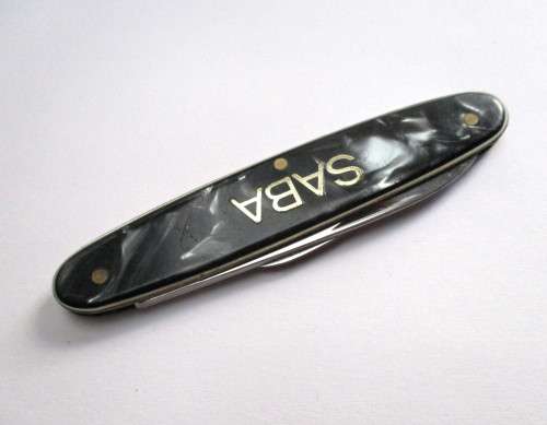 Vintage Solingen German Pocket Knife - SABA Logo