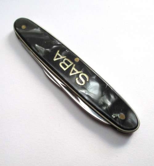 Vintage Solingen German Pocket Knife - SABA Logo