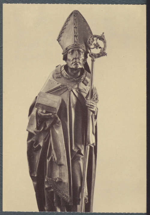 Vintage Postcard - Tilmaan Riemenschneider - HI. Nicolaus, Lindenholz` Germany