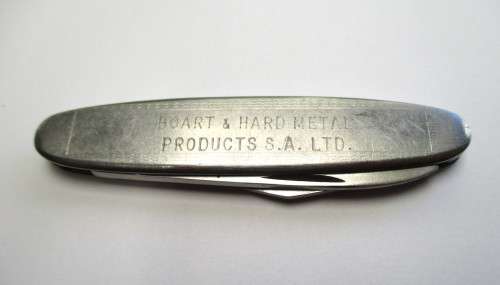 Vintage Pocket knife BOART and Hard Metal Products S.A. L.t.d / ROMAR - JHB. Box 7225