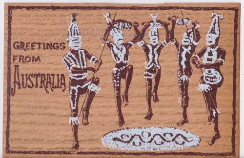 Vintage Postcard - Greetings From Australia