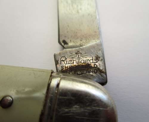 Vintage Richards `Lamp Post` Pocket knife -- made in Sheffield