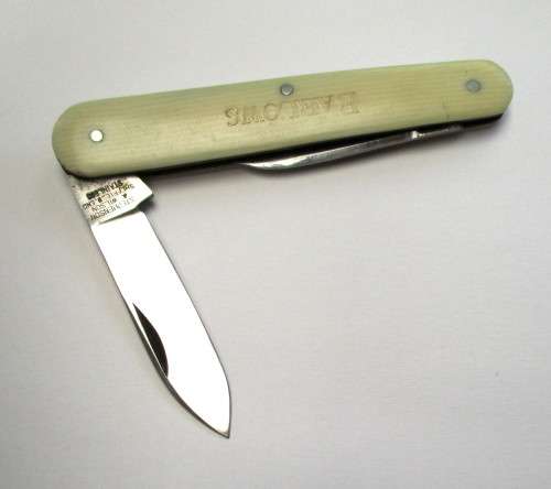 Vintage Sheffield Pocket Knife -- Stephenson & Wilson, England.