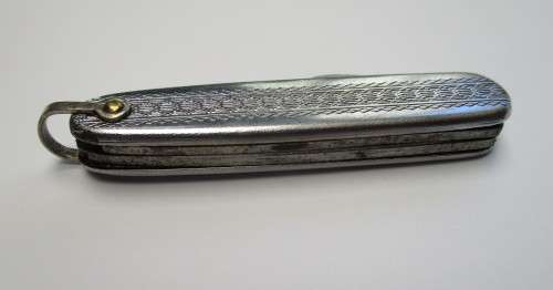 Small Vintage Richards `Lamp Post` Fob Knife