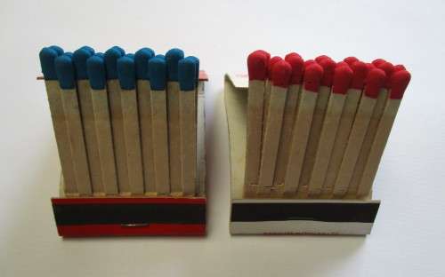 Vintage Match books - Automobile / car related --- Fiat