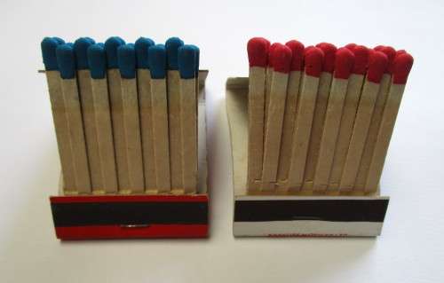 Vintage Match books - Automobile / car related --- Fiat