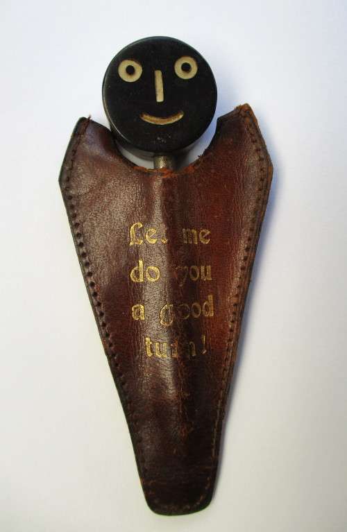 Vintage Cork screw - `Let Me Do You A Good Turn`