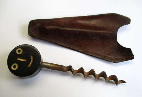 Vintage Cork screw - `Let Me Do You A Good Turn`