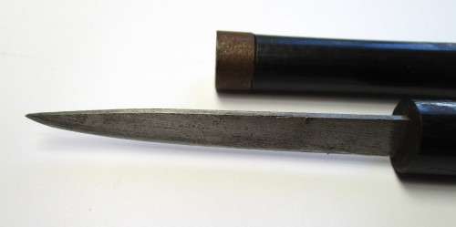 Traditional Ebony African Baton Knife