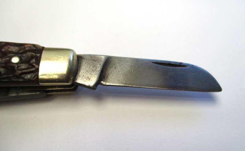 Vintage Elbeco Large three blade Stockman Knife, made in Germany.