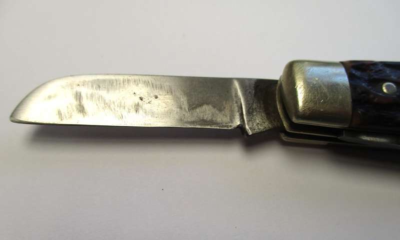 Vintage Elbeco Large three blade Stockman Knife, made in Germany.