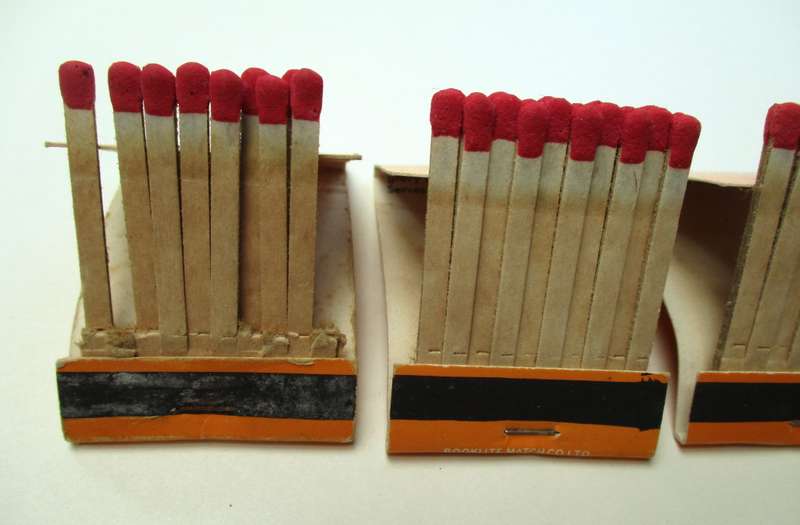 Vintage Matchbooks / Matches -- Cartwright`s Curry Powder
