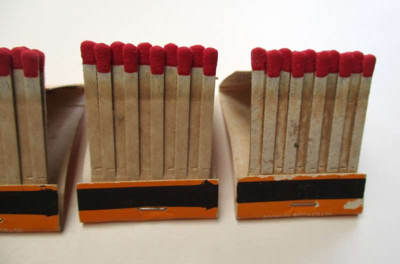 Vintage Matchbooks / Matches -- Cartwright`s Curry Powder