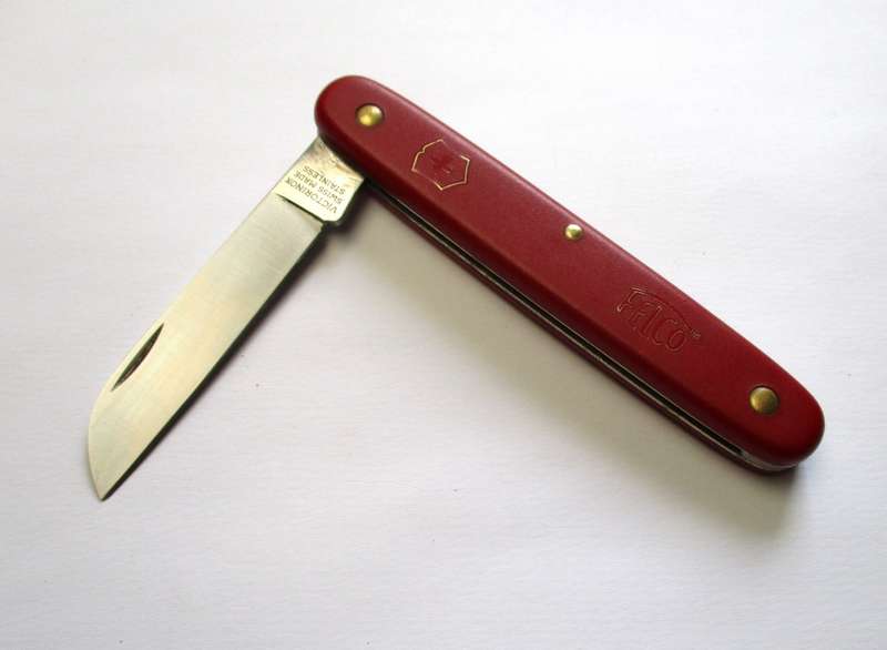 Horticultural Victorinox Swiss Army Knife -- Pruner / pruning knife / garden knife