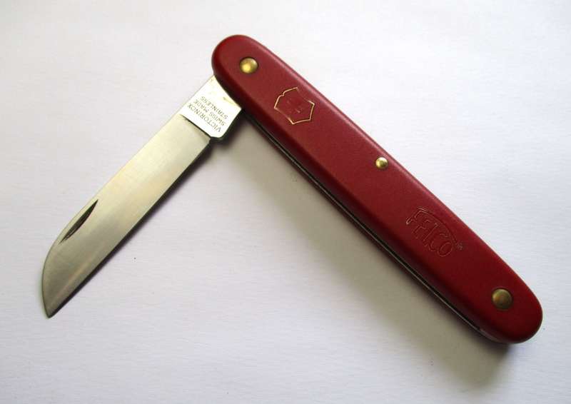 Horticultural Victorinox Swiss Army Knife -- Pruner / pruning knife / garden knife