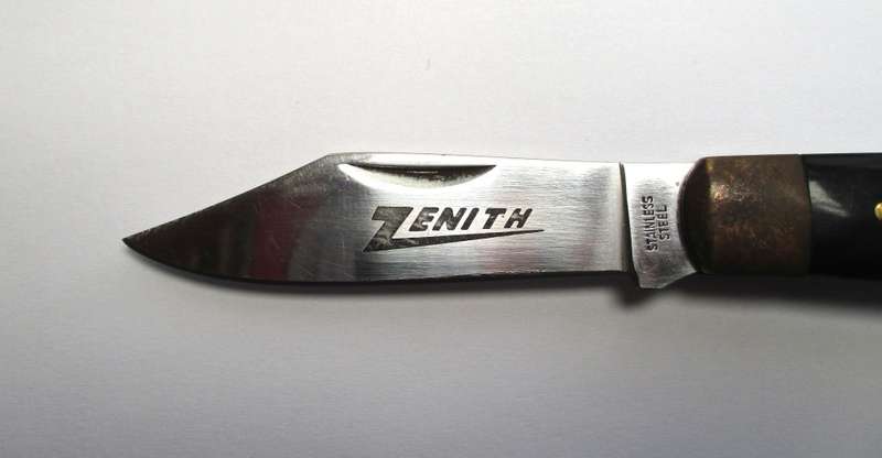 Vintage Jack Knife, Zenith Radio Logo