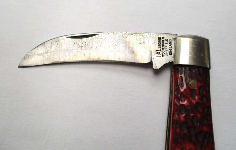 Vintage IXL George Wostenholm Pruner Knife, made in Sheffield, England