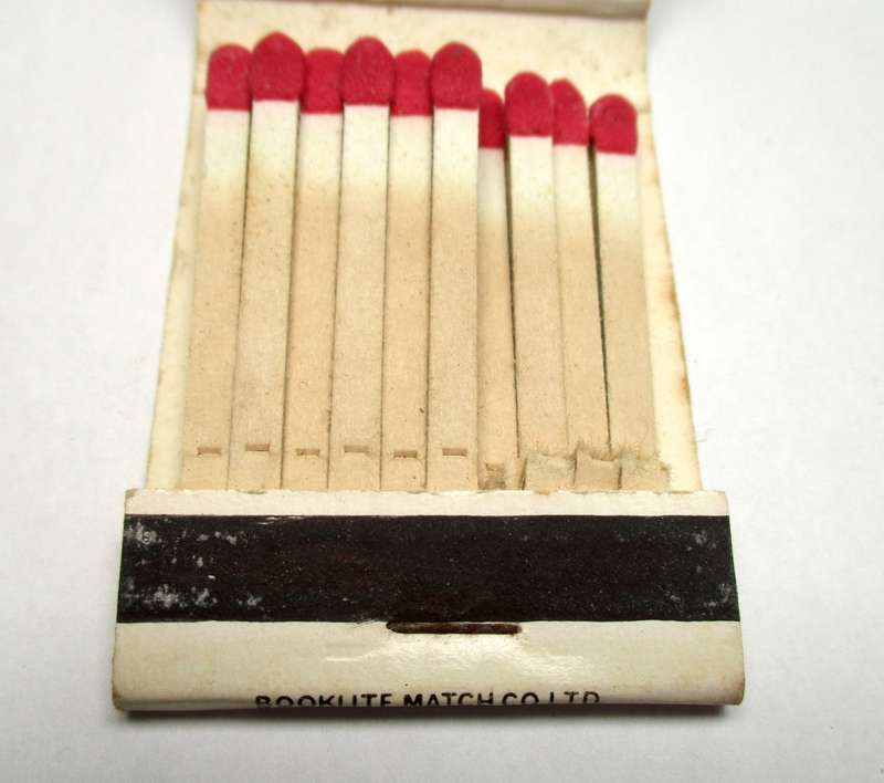 Vintage Matchbook -- Lemos Cordial - ` Blondes prefer Gin in their Lemos`