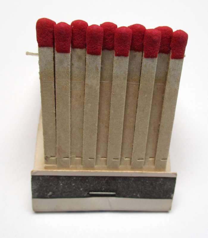 Vintage `Brillo - Soap Pads` -  matchbook / matches