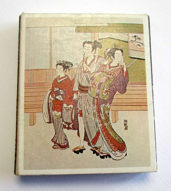Vintage Japanese Matches / Match Box - Ukiyoe Japanese Fine Art