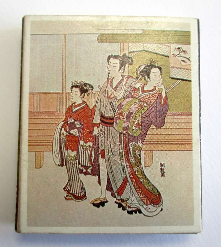 Vintage Japanese Matches / Match Box - Ukiyoe Japanese Fine Art