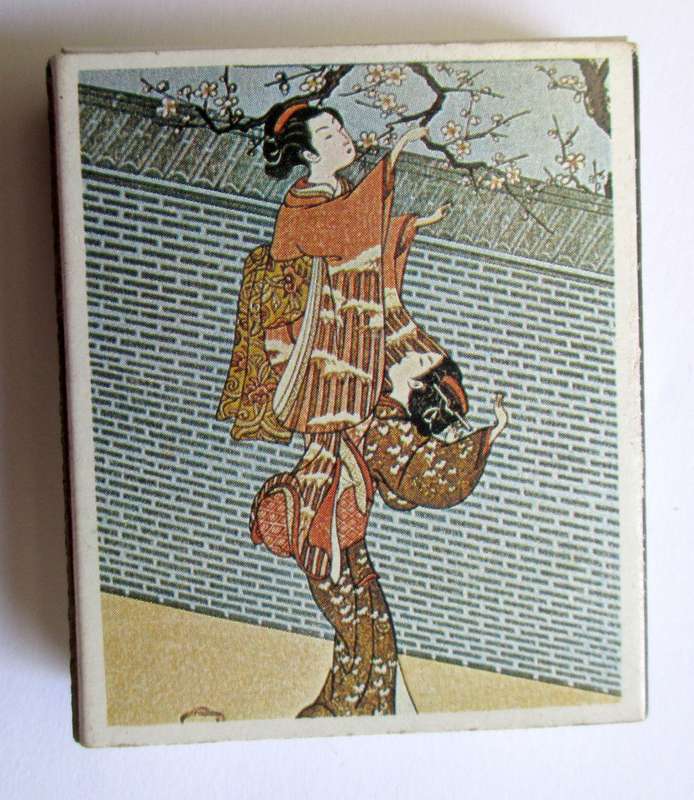 Vintage Japanese Matches / Match Box - Ukiyoe Japanese Fine Art #2