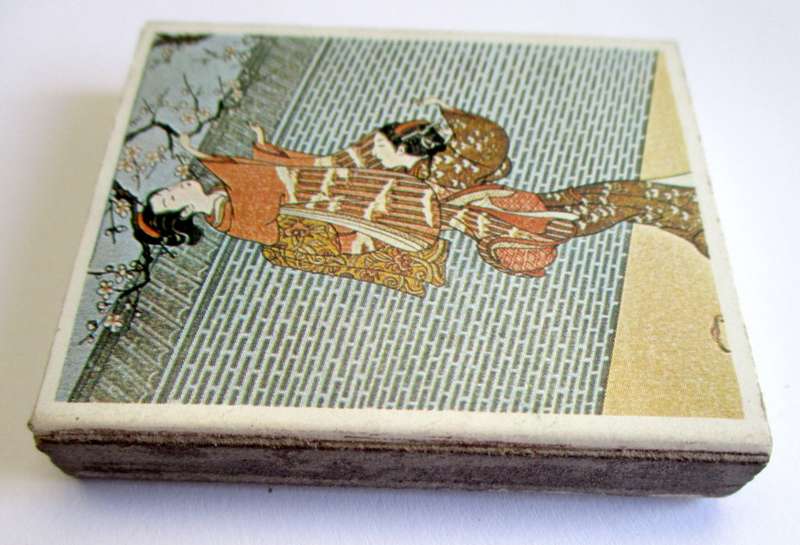Vintage Japanese Matches / Match Box - Ukiyoe Japanese Fine Art #2