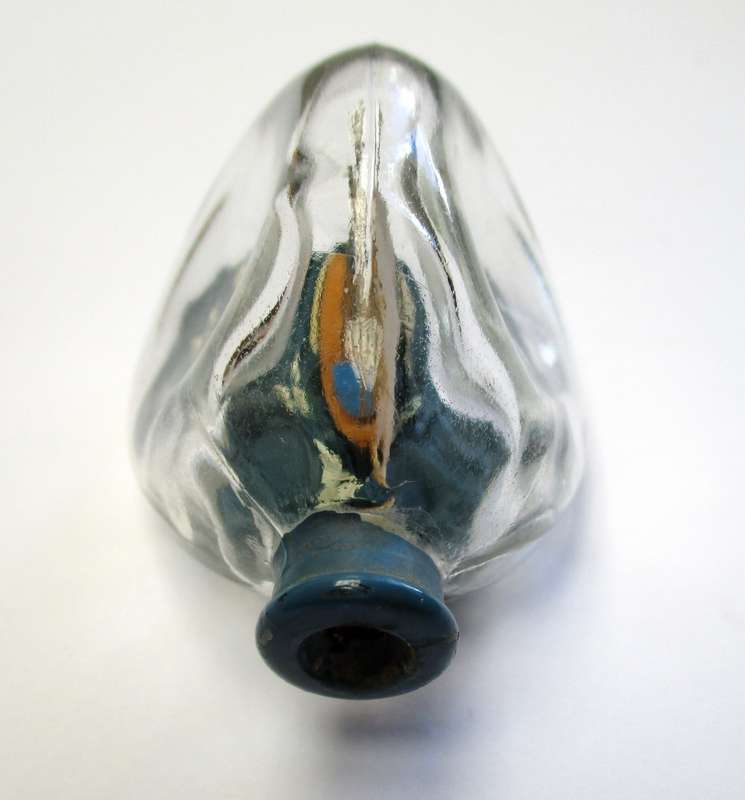 Miniature hand-made Ship in a Bottle