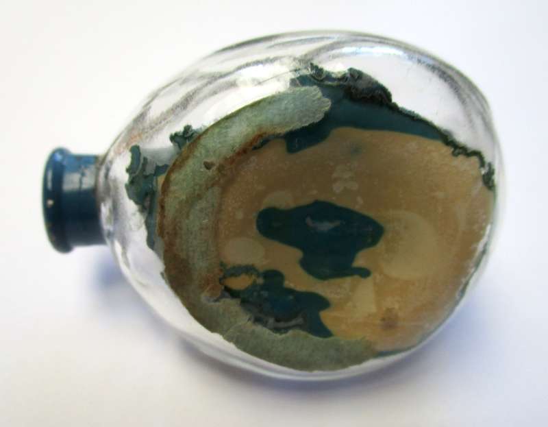Miniature hand-made Ship in a Bottle