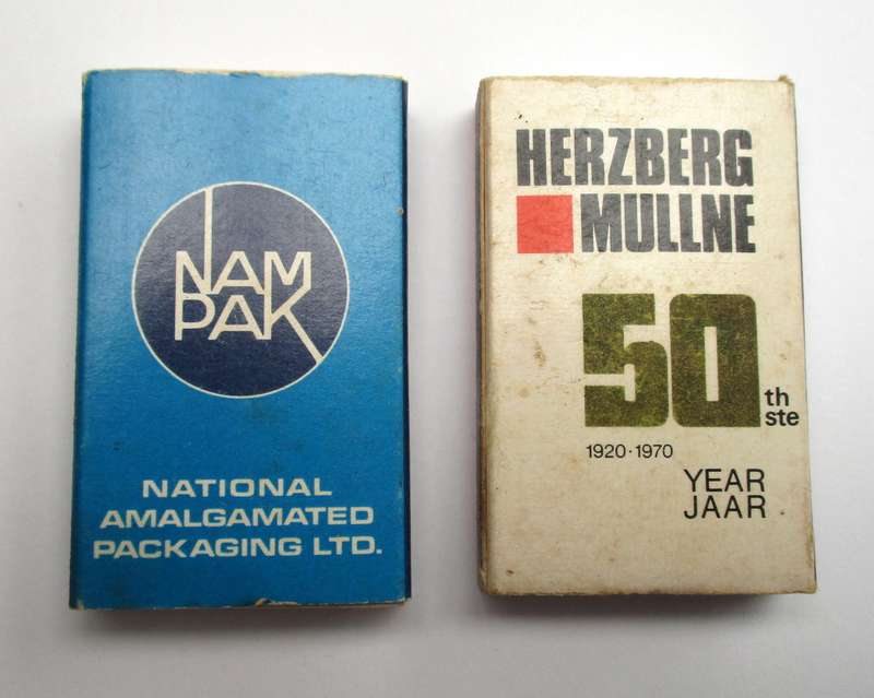 Vintage Matches Nampack Operations & Herzburg Mullne 1920 - 1970