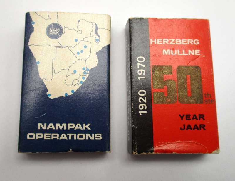 Vintage Matches Nampack Operations & Herzburg Mullne 1920 - 1970