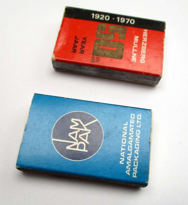 Vintage Matches Nampack Operations & Herzburg Mullne 1920 - 1970