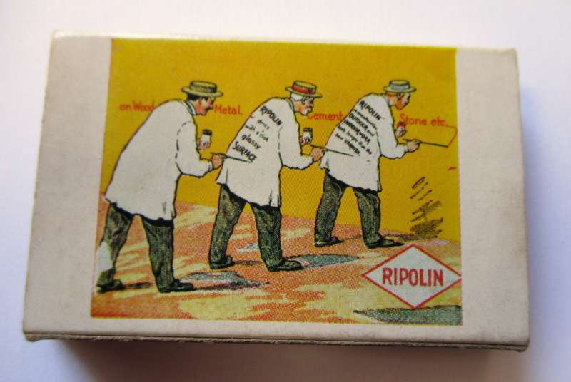 Vintage box of matches - `Remember Yesteryear` Eastmans - `Temptation` / Ripolin