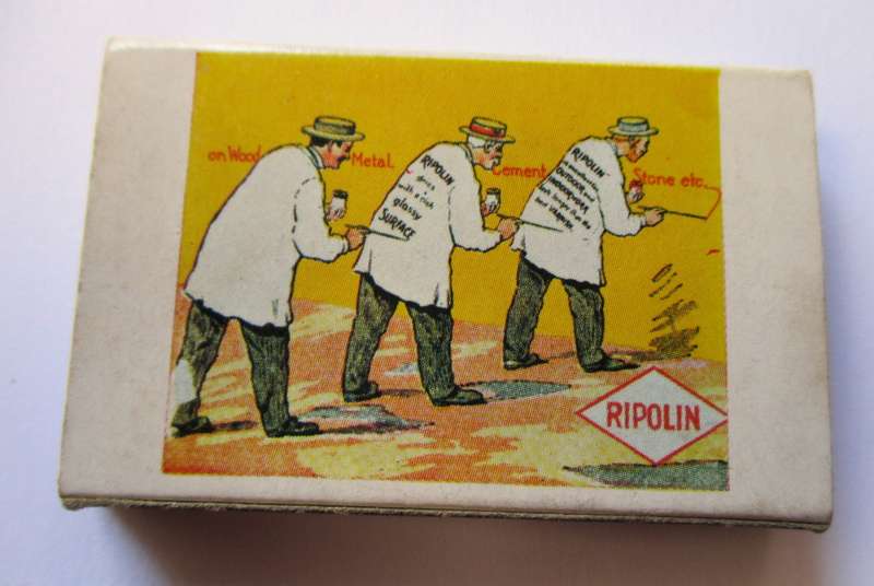 Vintage box of matches - `Remember Yesteryear` Eastmans - `Temptation` / Ripolin