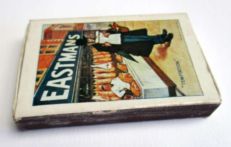 Vintage box of matches - `Remember Yesteryear` Eastmans - `Temptation` / Ripolin
