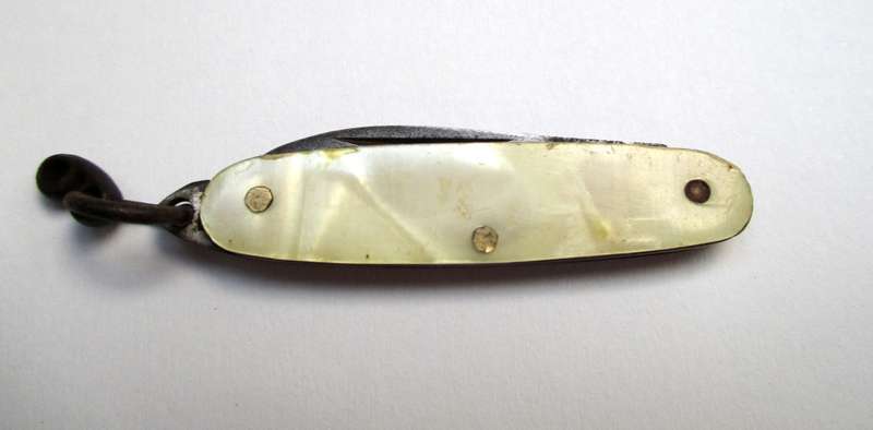 Vintage miniature Folding Knife / Pocket knife / fob knife